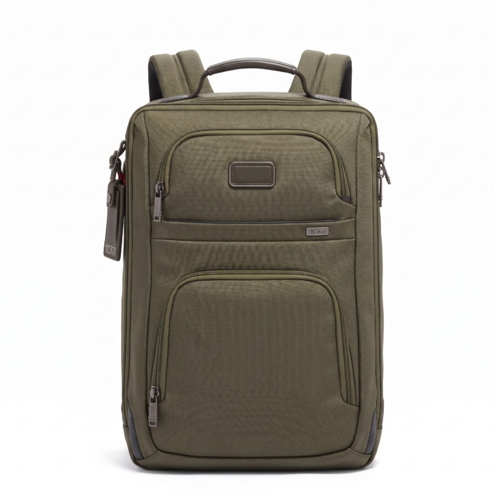 Laptop Backpack 15.6 - Lüks Erkek Sırt Çantası, Balistik Naylon,