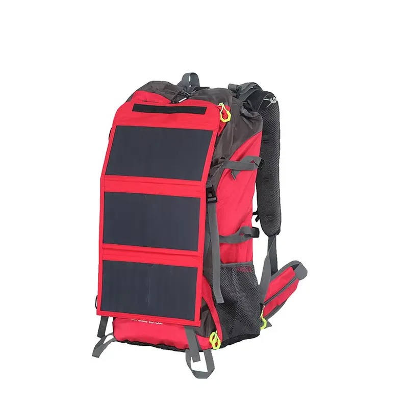 Hiking Backpack Waterproof - 2026 Özel Güneş Paneli Sırt Çantası