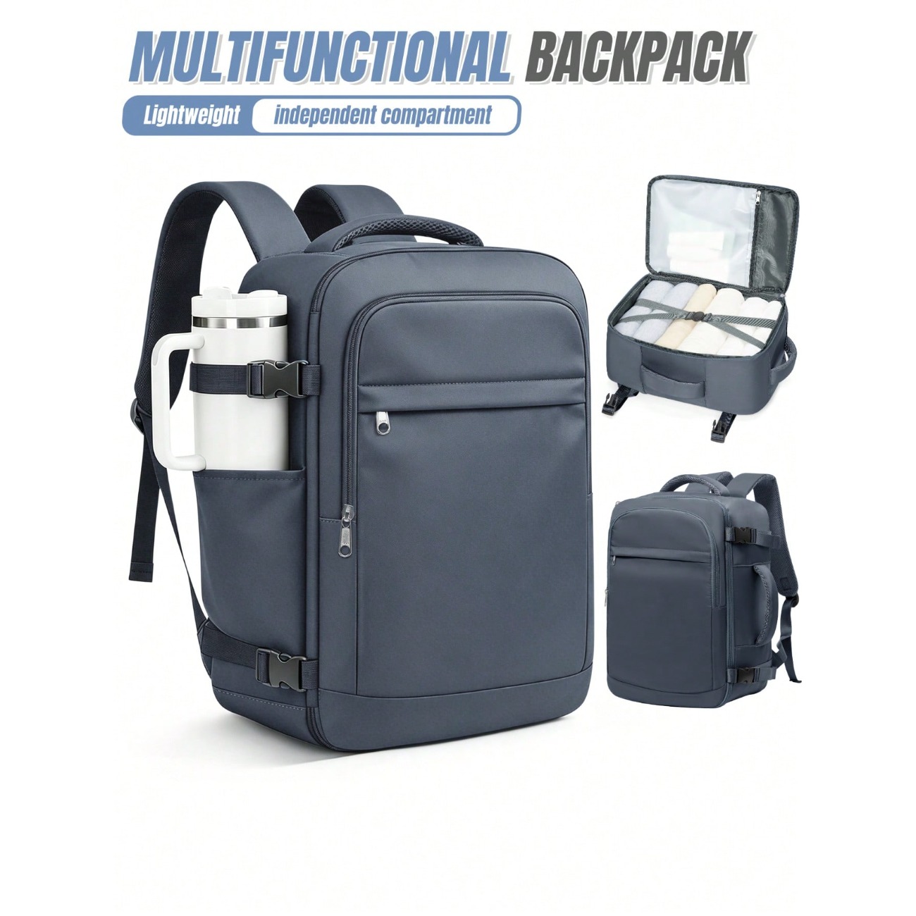 Hafif, Geniş Hacimli Seyahat S - Laptop Backpack 15.6 incelemesi ve fiyatı