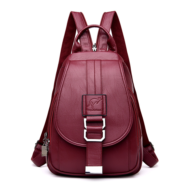 Sıcak 6 renk kadın sırt kadın  - Leather Backpack Vintage incelemesi ve fiyatı