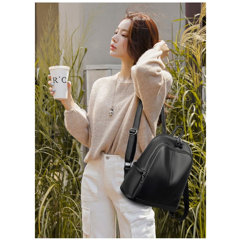 Yeni Kore Yumuşak PU Deri Büyü - Leather Backpack Vintage incelemesi ve fiyatı